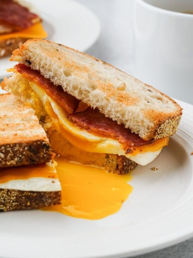 Turkey Bacon, Egg and Cheese